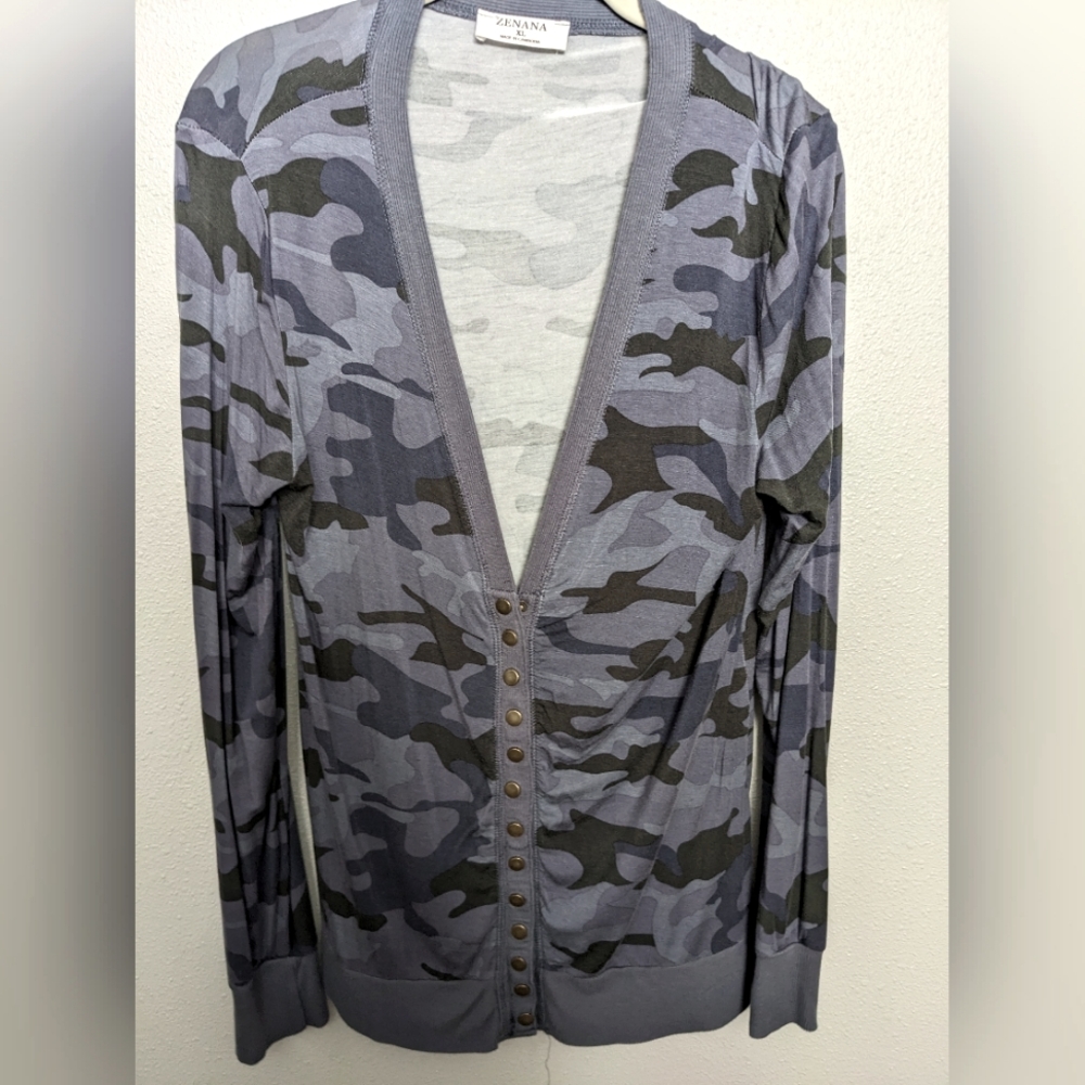 Blue Camo Tunic